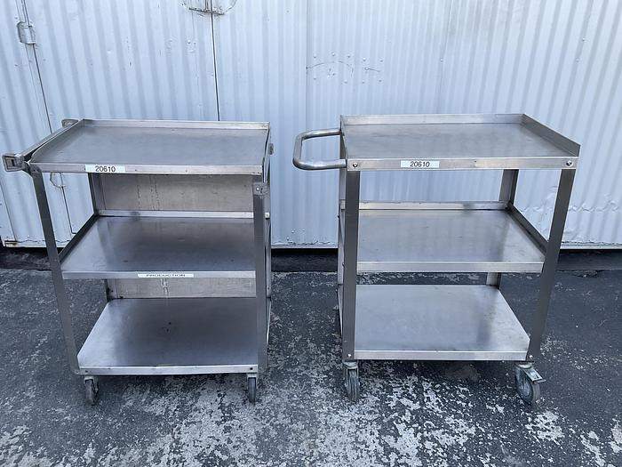 Used Lakeside SS Shelf Cart