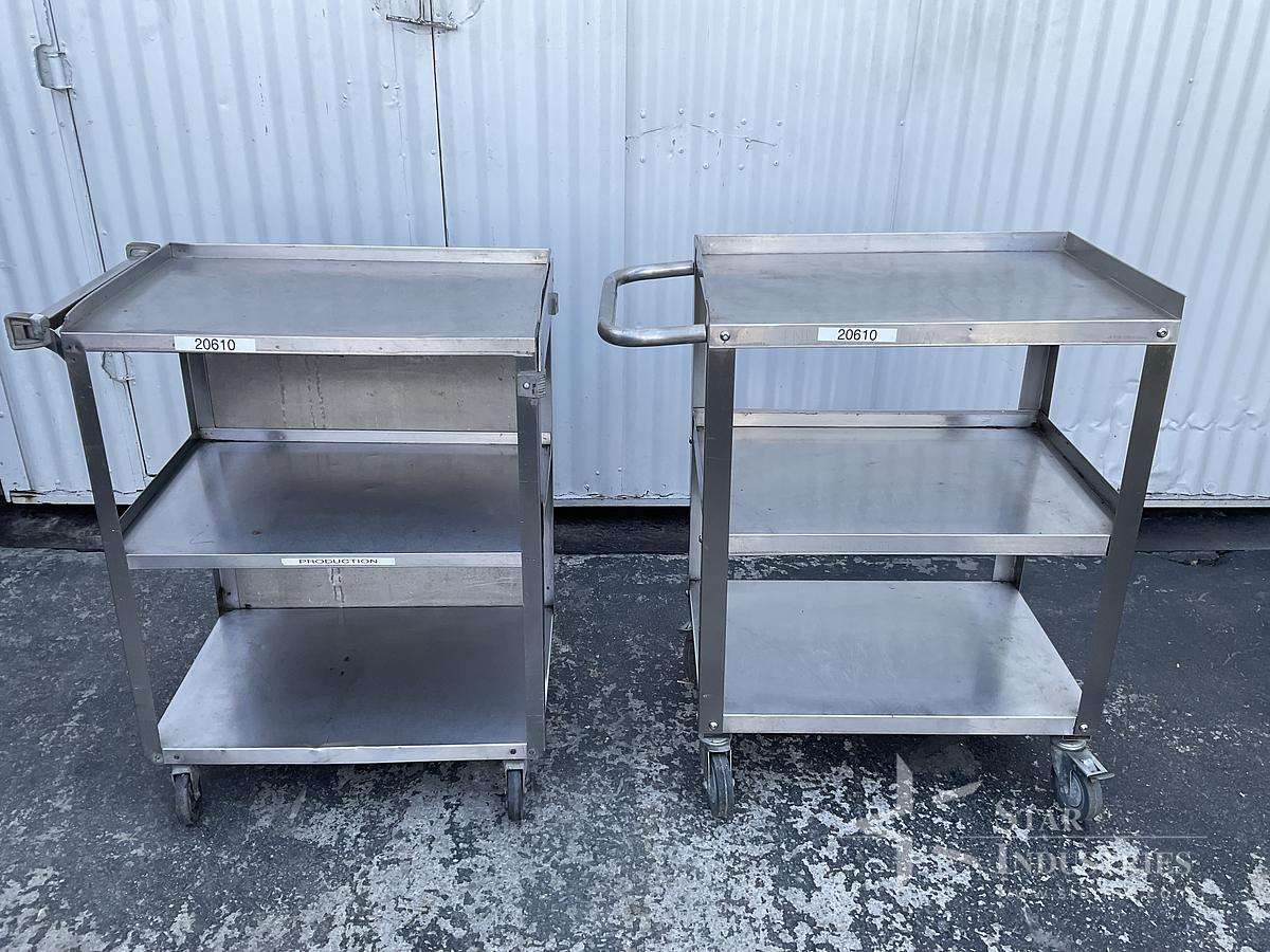 Used Lakeside SS Shelf Cart