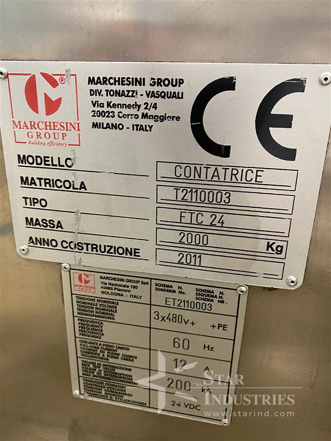 Used Marchesini 12 Dual Lane Counter FTC 24