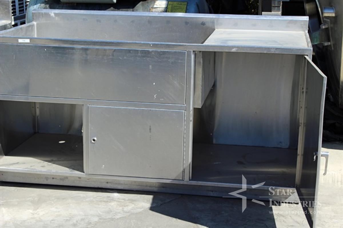 Used Stainless Steel Washing Table 74" x 32"