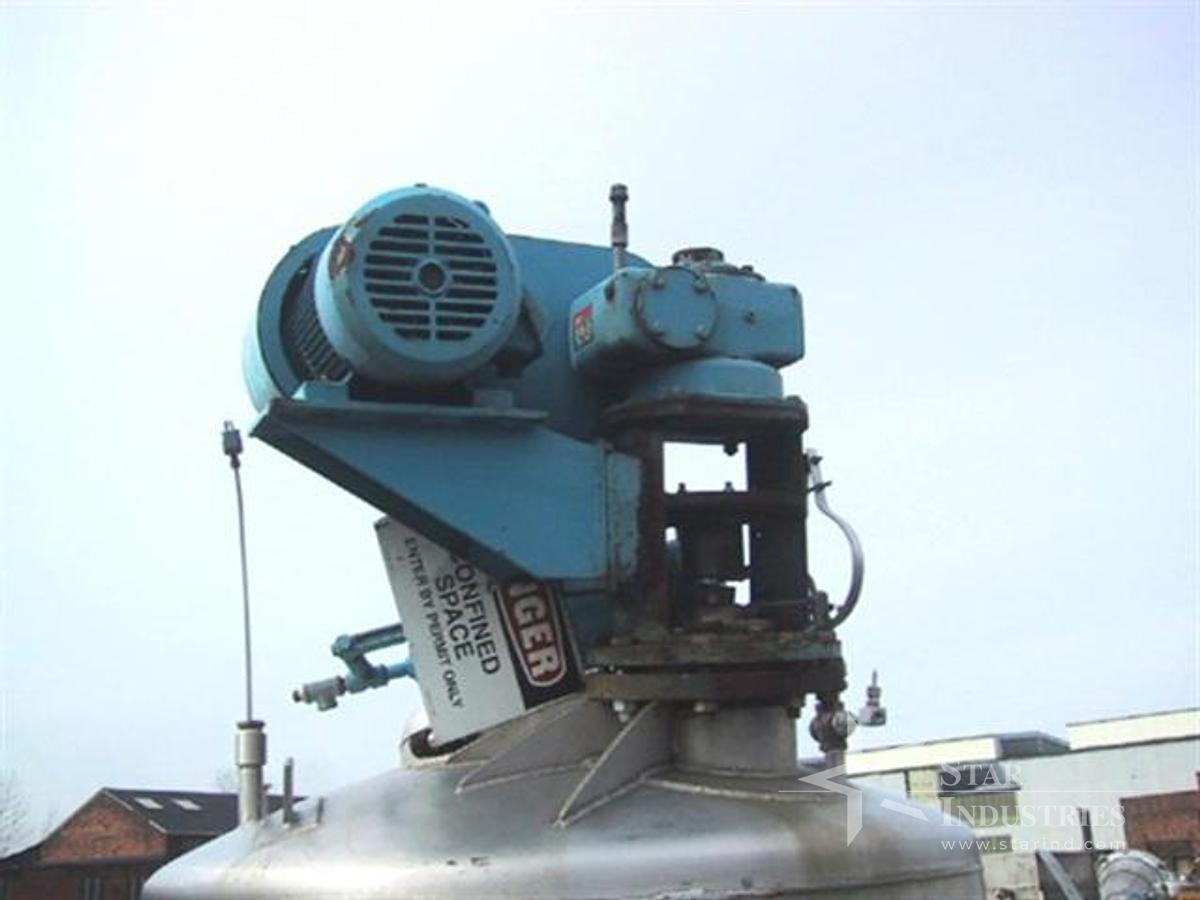 Used PERMA SAN 231 GALLON STAINLESS STEEL TANK   #3889