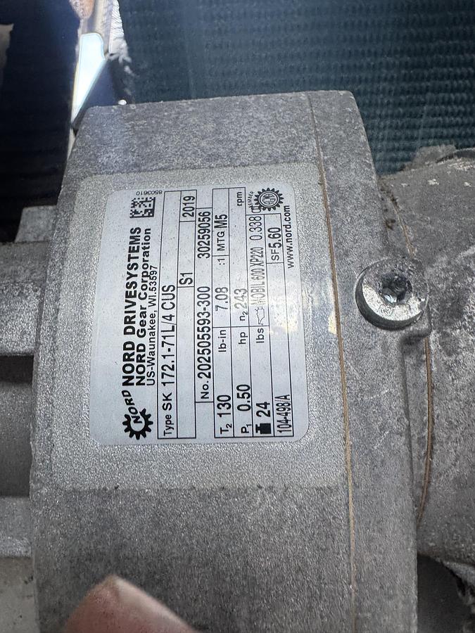 Used Box Taper with Conveyor