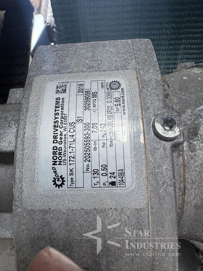 Used Box Taper with Conveyor