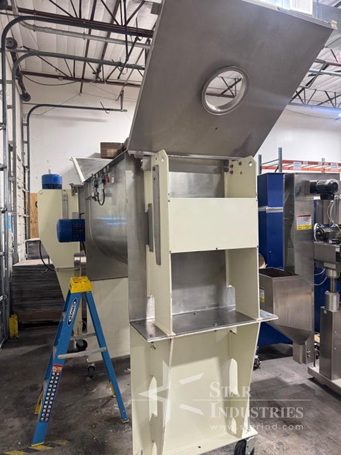 Used Ross 25 c.f. s.s. Ribbon Blender, Model RB42B-25