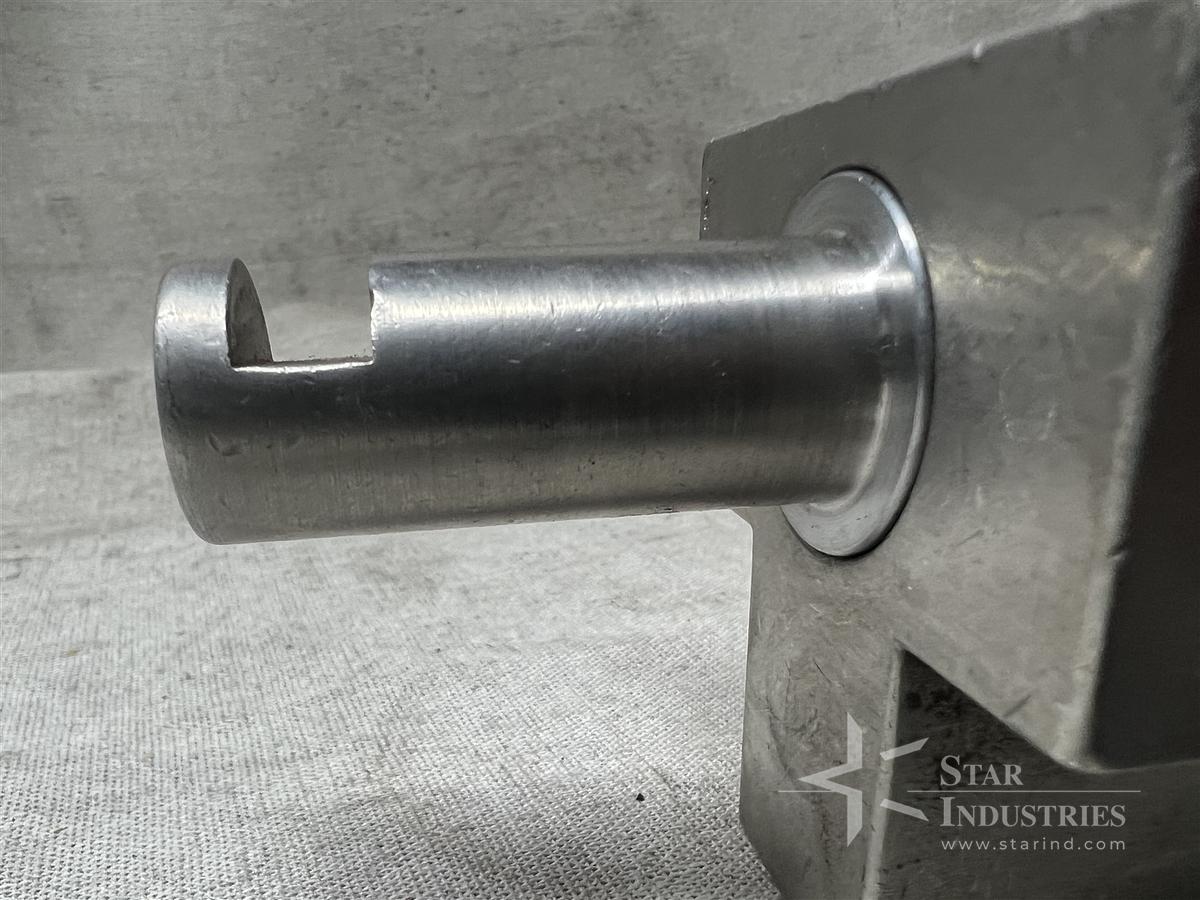 Used Stainless Steel Block with Spinning Piston for Liquid Filling