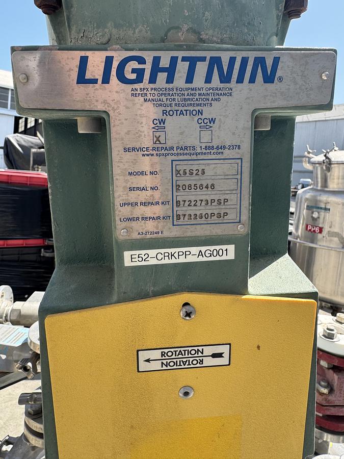 Used 30 gallon Lee Reactor w/ Lightnin Mixer
