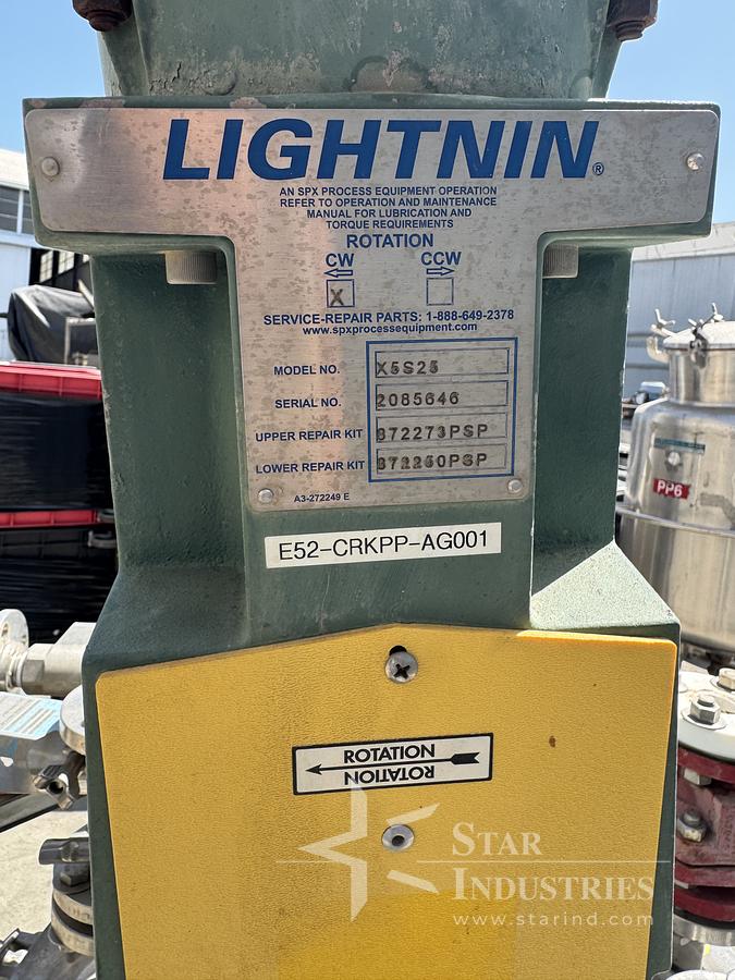 Used 30 gallon Lee Reactor w/ Lightnin Mixer