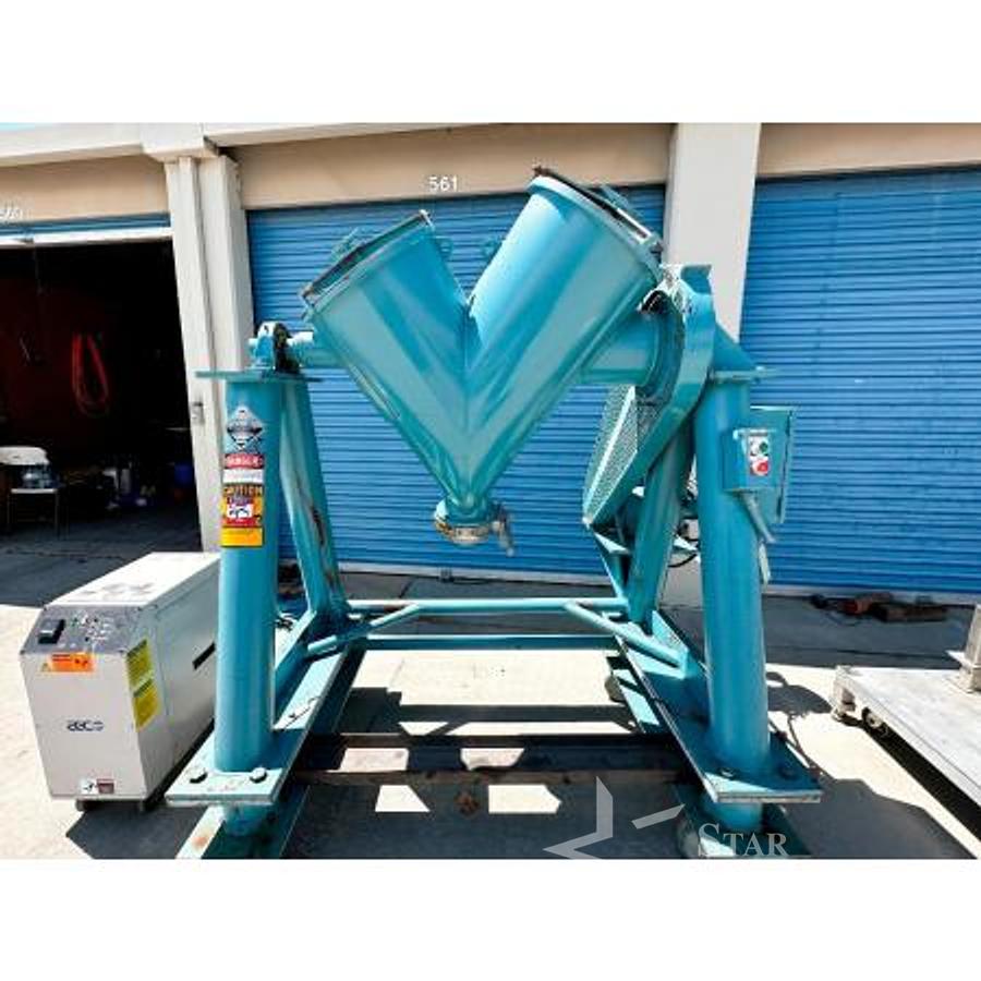 Used Patterson-Kelley 3 c.v. V-blender