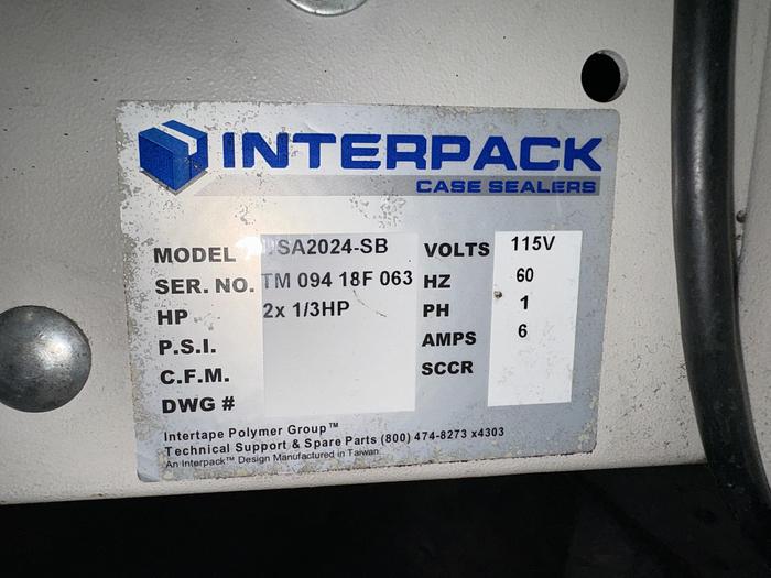 Used IPG Interpack Case Taper