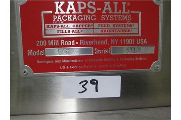 Used Kaps-All Model FA6 Inline Retorquer