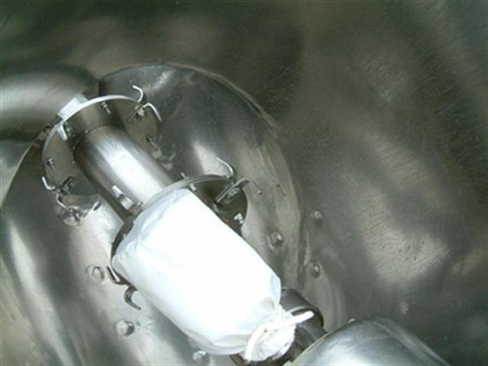 Used Patterson-Kelley 5 c.f. S.S. V-blender