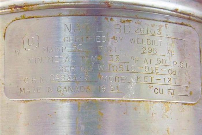 Used Cleveland Range Stainless Steel Electric Kettle