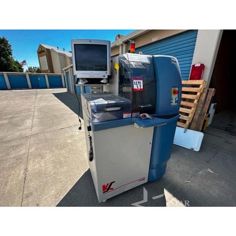 Used K&S7100 Semi automatic work piece, dicing system
