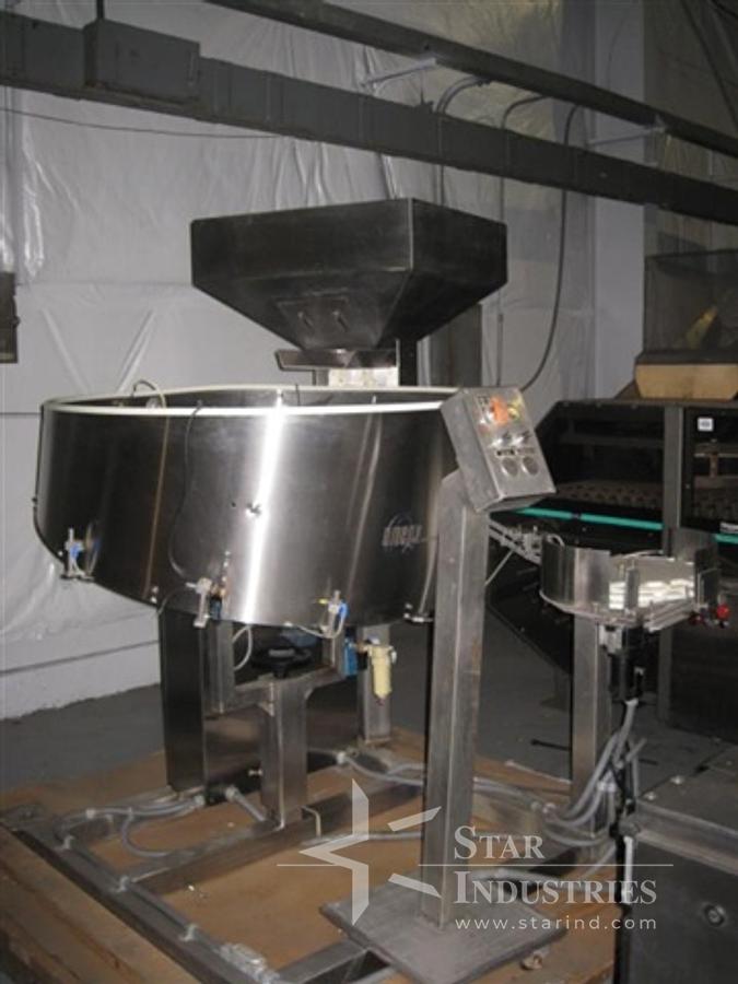 Used Omega 4D-LP-CR Bottle Unscrambler