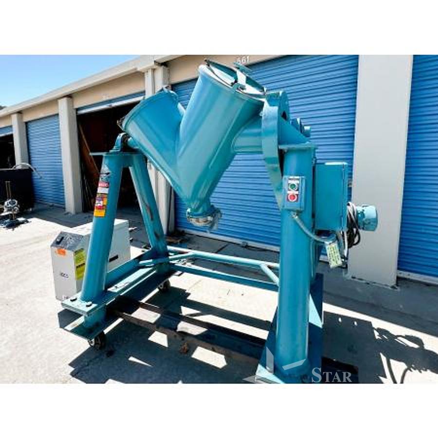Used Patterson-Kelley 3 c.v. V-blender