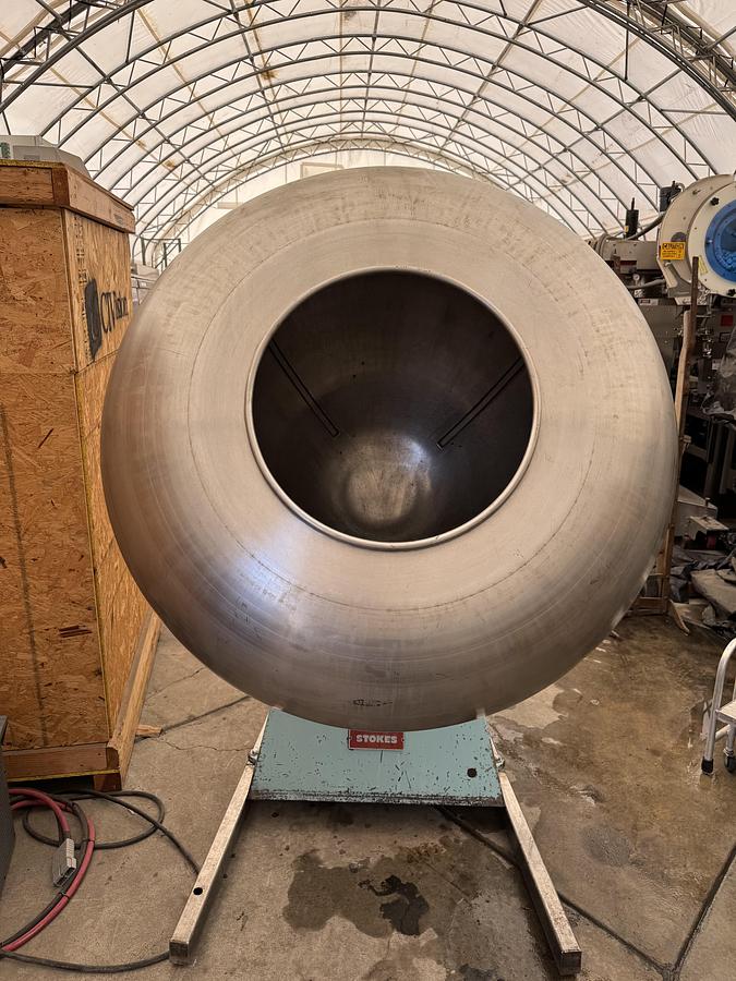 Used Stokes Coating Pan 48''