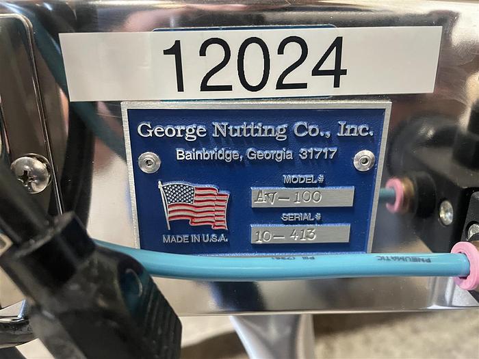 Used George Nutting Co. Tablet Deduster Pour thru