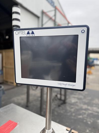 Used Stainless Steel Table with Monitor