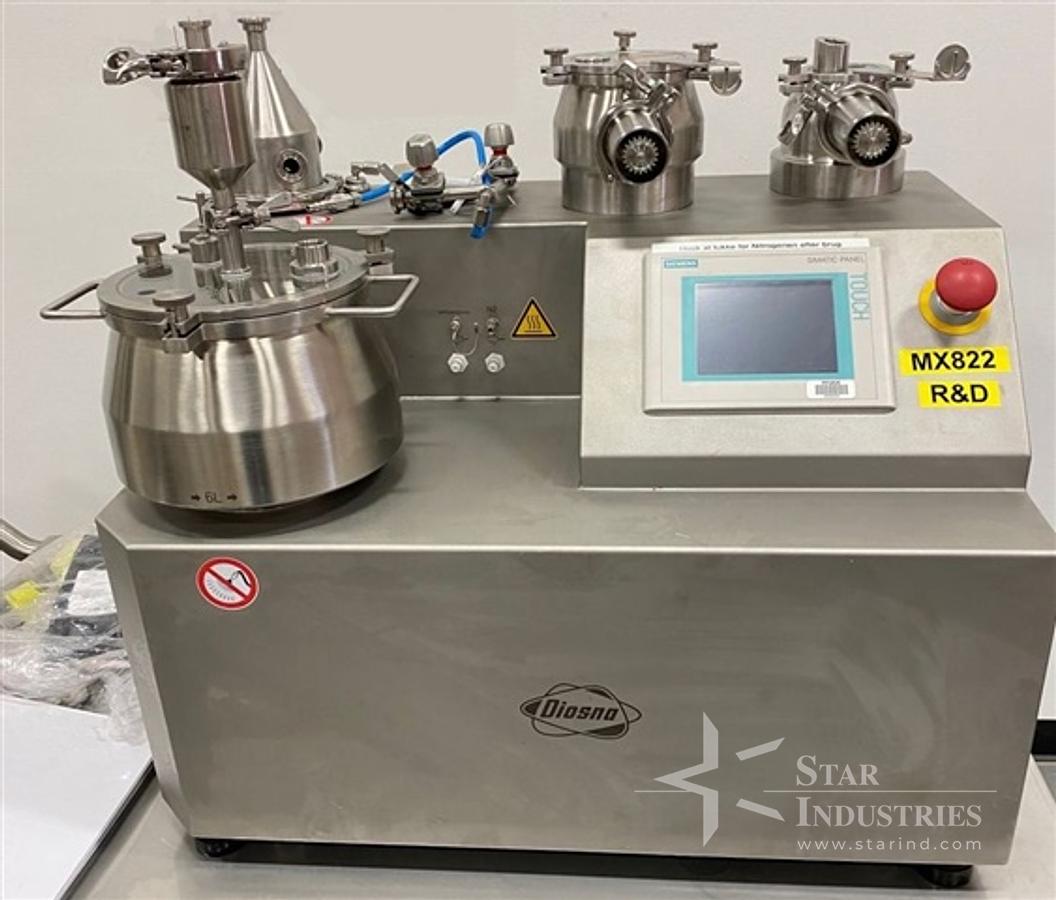 Used Diosna High shear Granulating Mixer, Model P 1/6