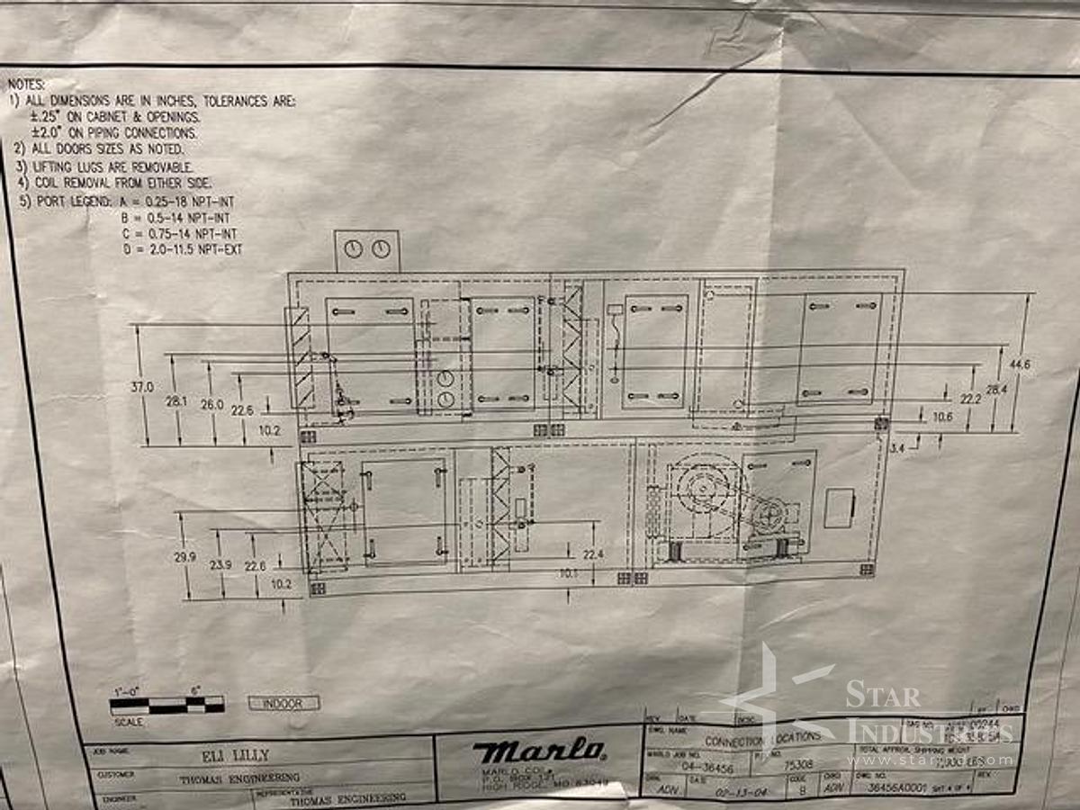 Used 825 gallon Lee Industries double motion vacuum kettle