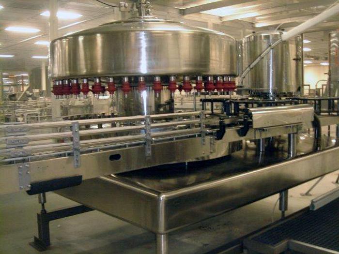 Used Complete Water Bottling Line for .5 and .75 liters