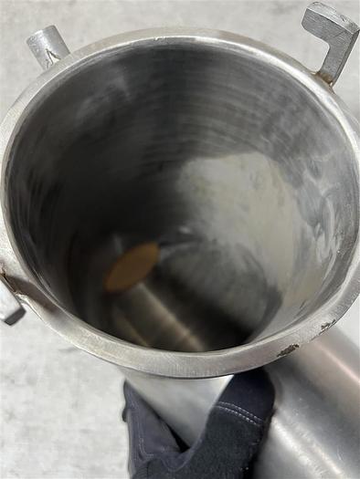 Used Stainless Steel V-Blender Hopper