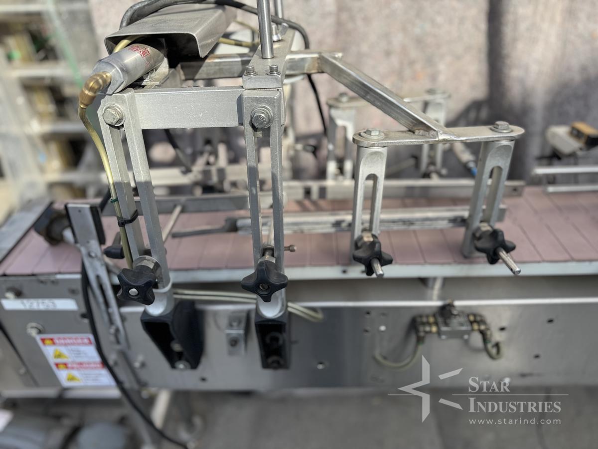 Used Stainless Steel Conveyor w/ Lane Diverter