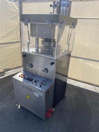 Used Shanghai Tiannfan Pharma 16 station D-tooled Tablet Press