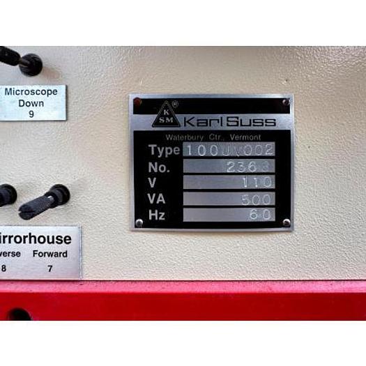 Used Karl Süss MJB3 Mask Aligner