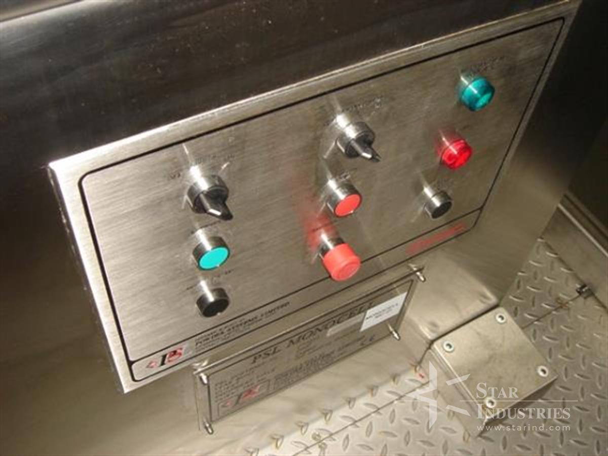 Used POWDER SYSTEMS LIMITED ISOLATOR, S/S