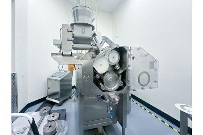 Used Gerteis Roller Compactor, 480/60/3