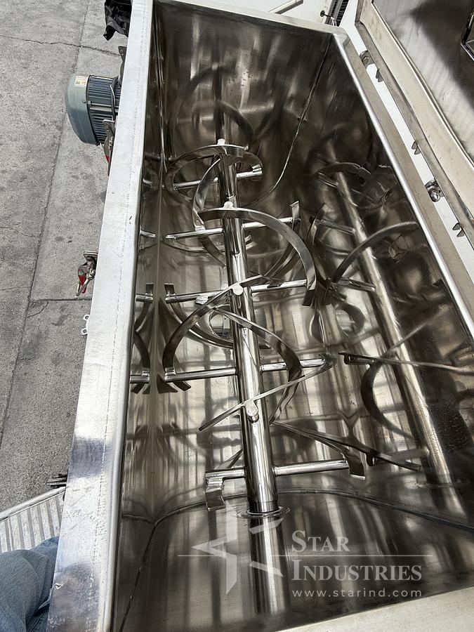 Used Stainless Steel Ribbon Blender RB-37
