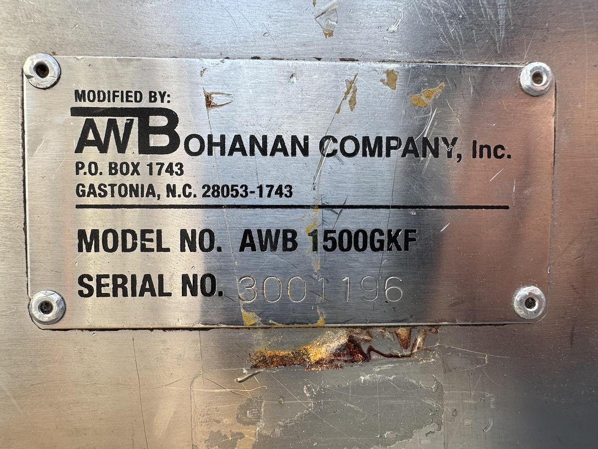 Used AWB 1500 6KF Encapsulator