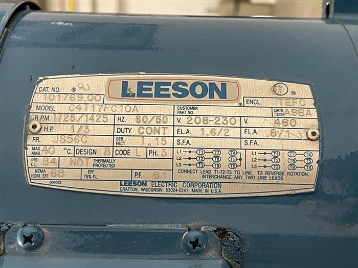 Used 85 gallon Freund mix tank