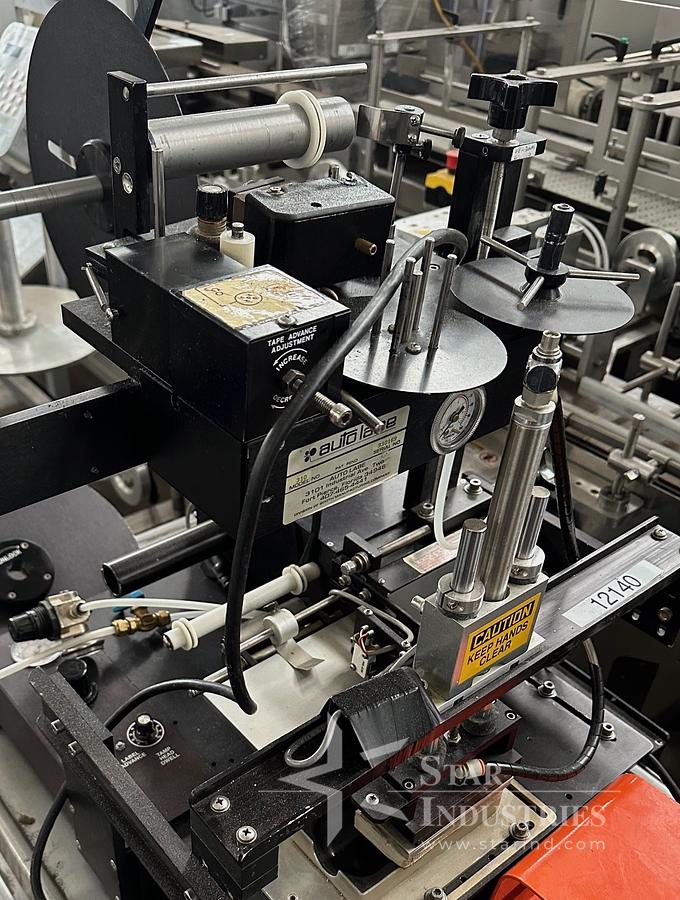 Used Auto-Labe Model 310 Semi-auto Desktop Labeler w/ Foot Pedal