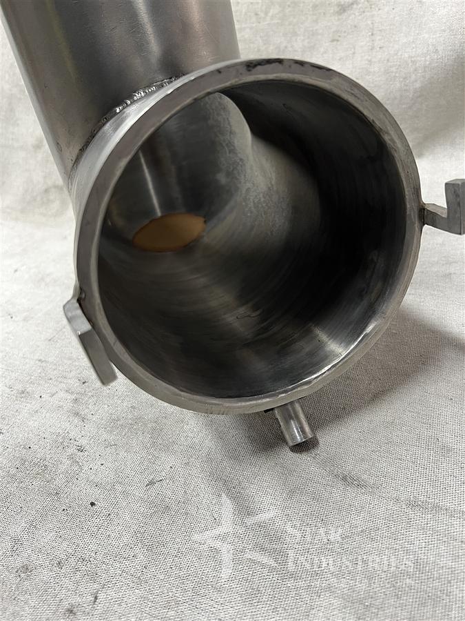 Used Stainless Steel V-Blender Hopper