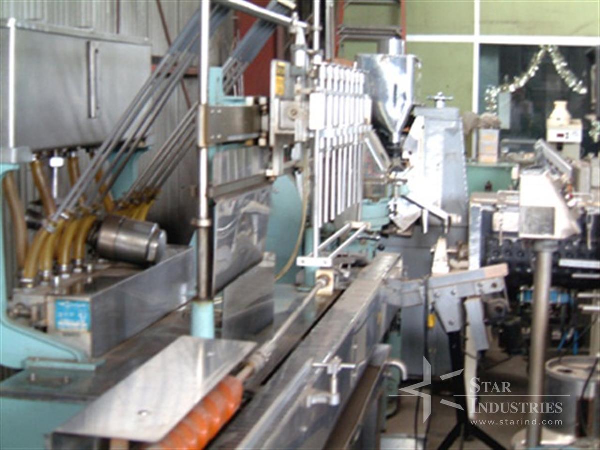 Used Cozzoli Piston Filler Model LF840-8