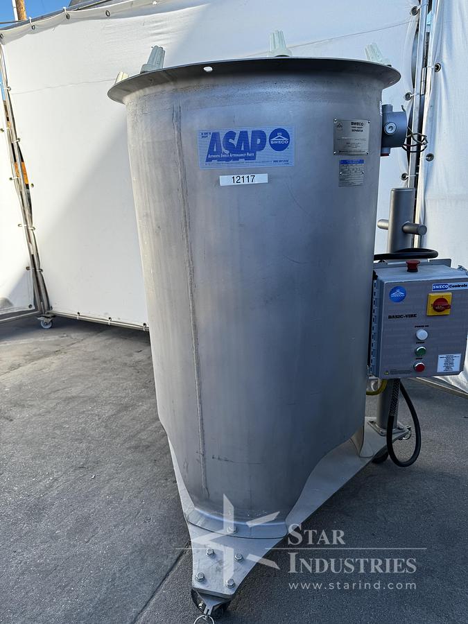 Used Sweco Basic Vibe Separator Base