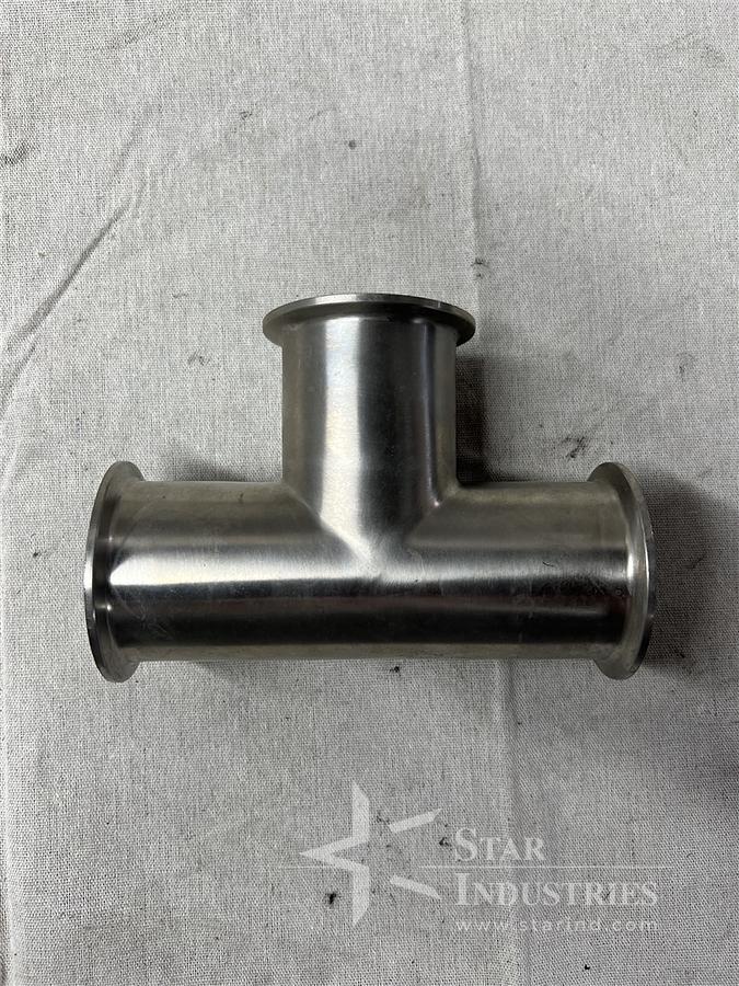 Used Stainless Steel T-Fitting