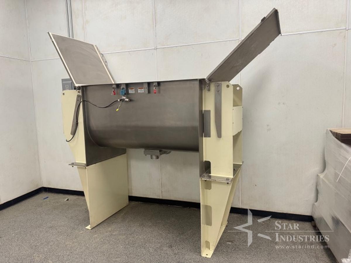 Used Ross 25 c.f. s.s. Ribbon Blender, Model RB42B-25