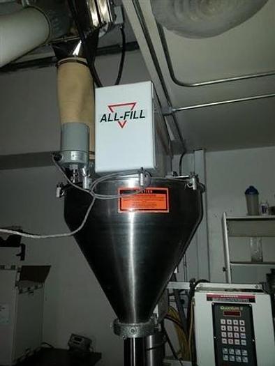 Used All Fill Single Head Semi-Automatic Powder Filler