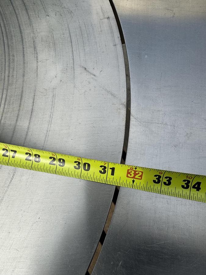 Used Stainless Steel 32" Turn Table