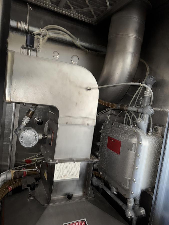 Used Thomas Compulab Coating Pan w/ 36", 24" & 12" Pans