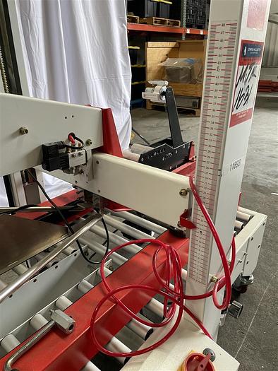 Used Conveyor, 112" x 8", variable speed, s.s. frame, plastic belt