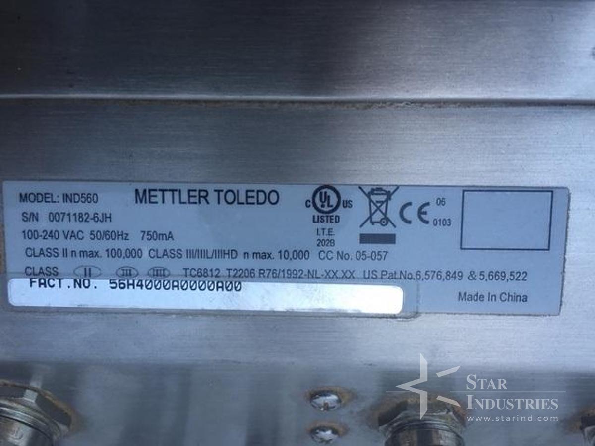 Used Mettler-Toledo 120 Lb Cap. Scale
