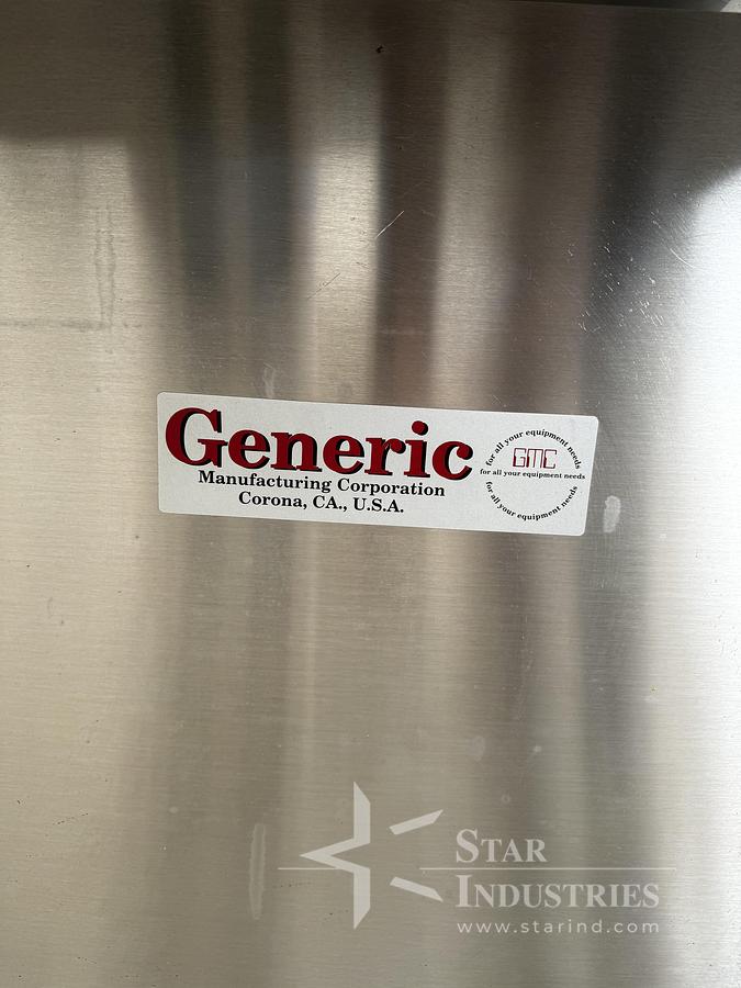 Used Generic 48'' S.S. Accumulating Table