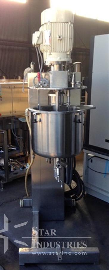Used Fryma VME-50, 50 Liter jacketed, Process Mixer