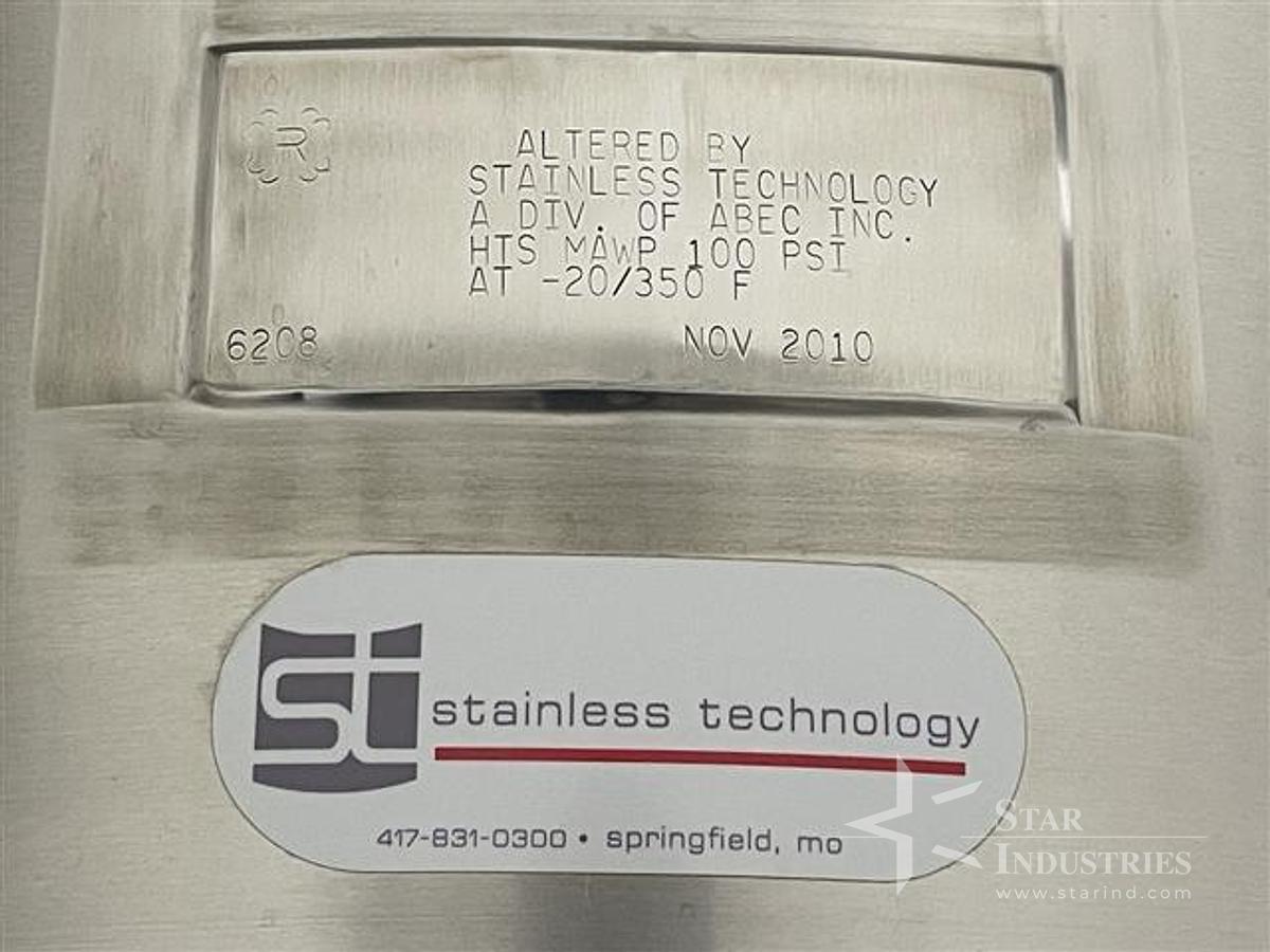 Used 120 liter Stainless Technology reactor, 316L