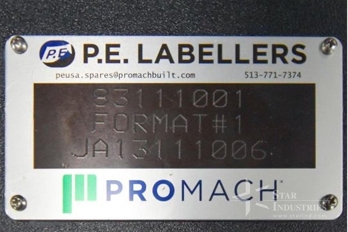 Used P.E Automatic labelling machine Series SL KD776