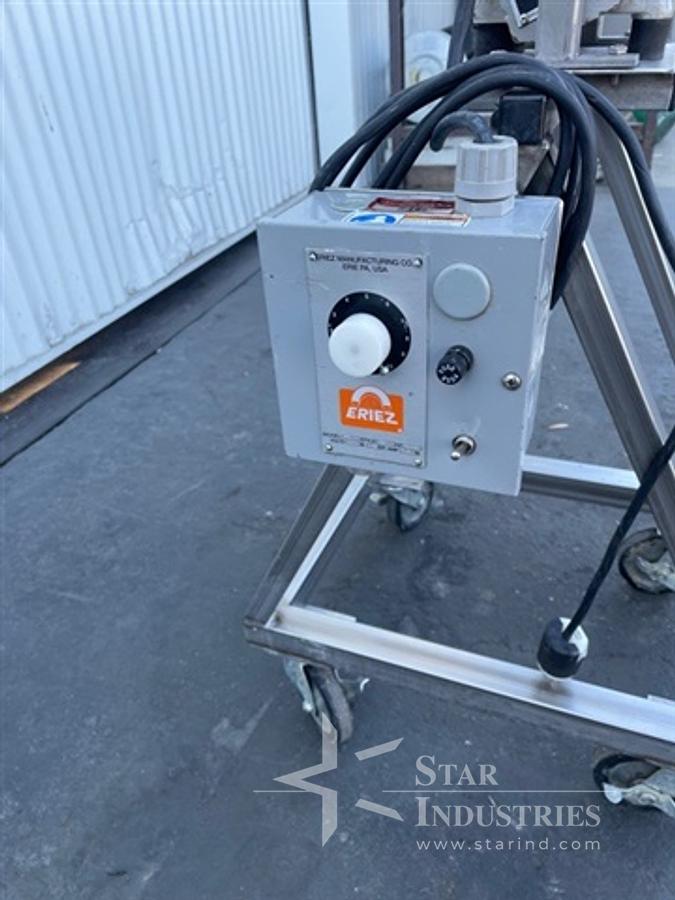 Used Eriez Vibratory Feeder and Hopper